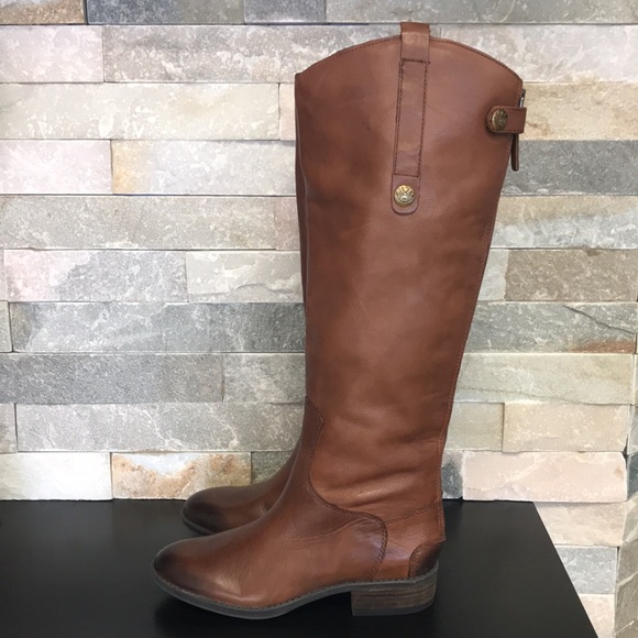 💥  Sam Edelman Penny Riding Leather Boots - Picture 8 of 13